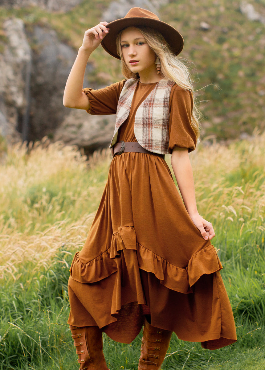 Harley Dress in Spice