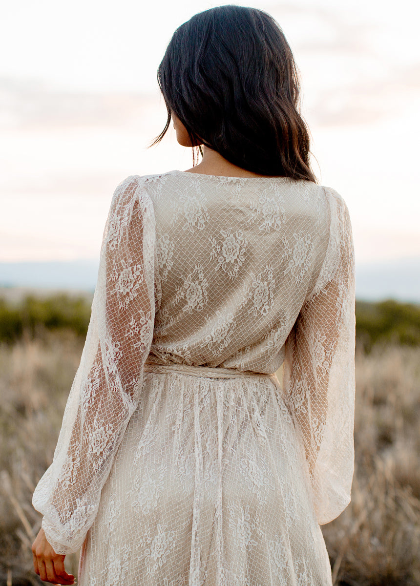 Haley Dress in Sand