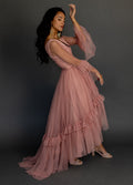 Haisley Dress in Desert Shell