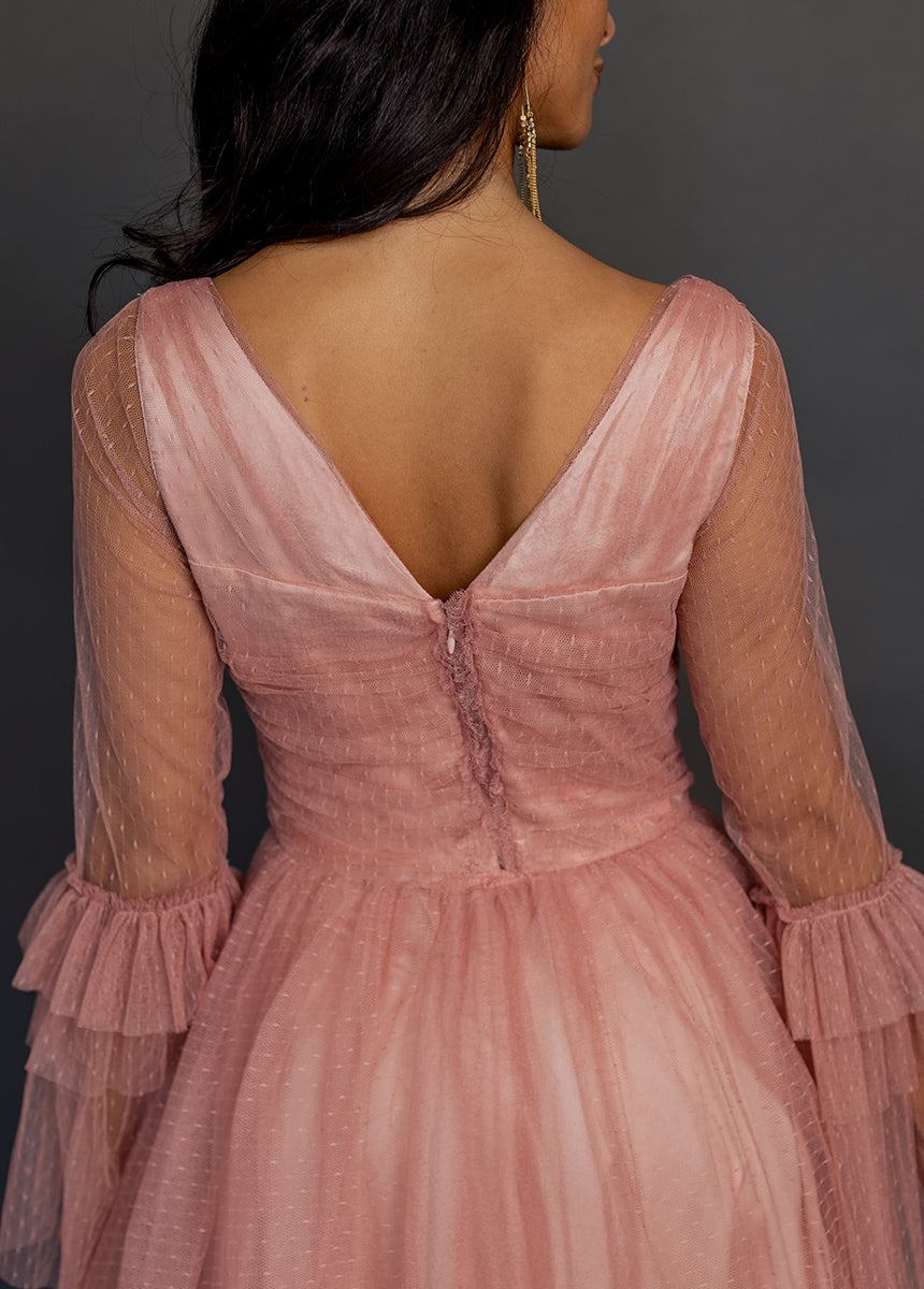 Haisley Dress in Desert Shell